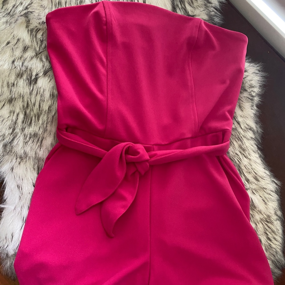 She + Sky strapless romper